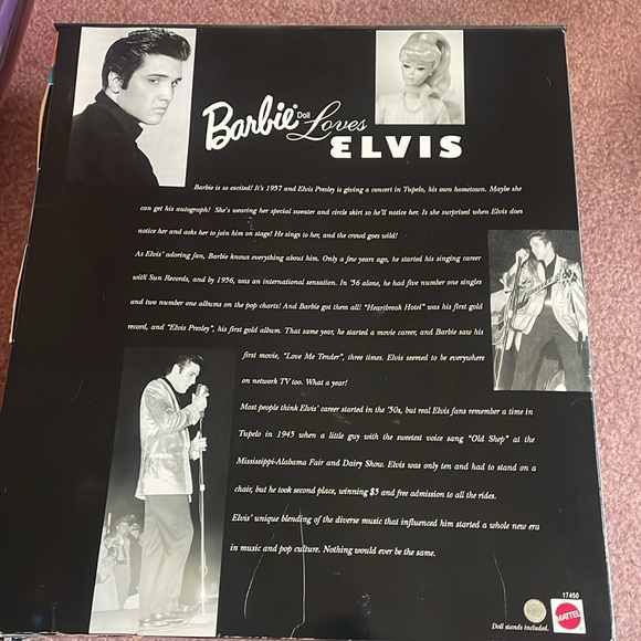 New in box Elvis and Barbie combined Barbie pair - Picture 8 of 9